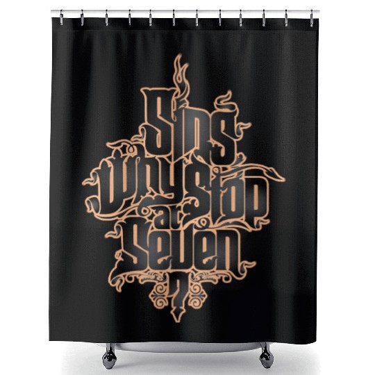 Sing why stop at seven Shower Curtains