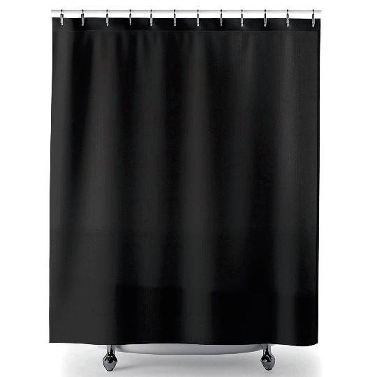 Helvetica Font Family Shower Curtains