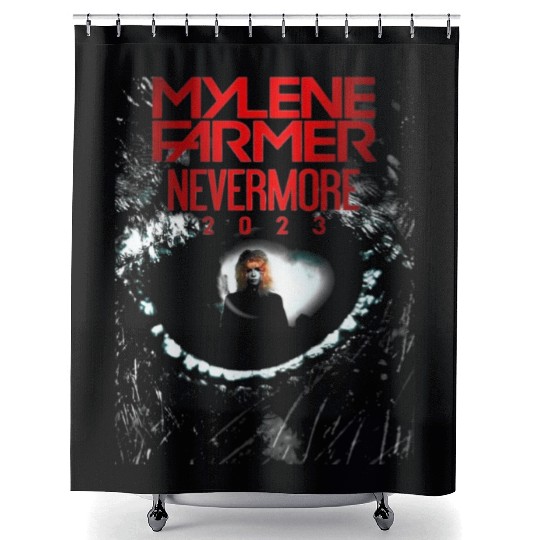mylene farmer nevermore Mylene Farmer Shower Curtains