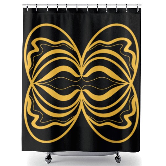 Mars Bird Shower Curtains