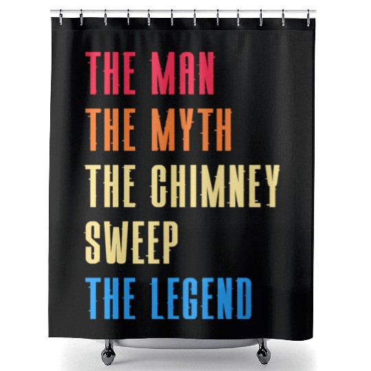 Profession Fireplace Chimney Sweep Shower Curtains