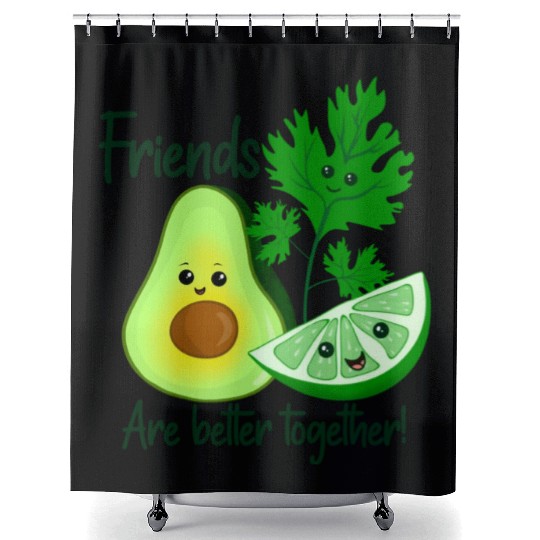Friends Are Better Together Shower Curtains