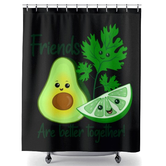 Friends Are Better Together Shower Curtains