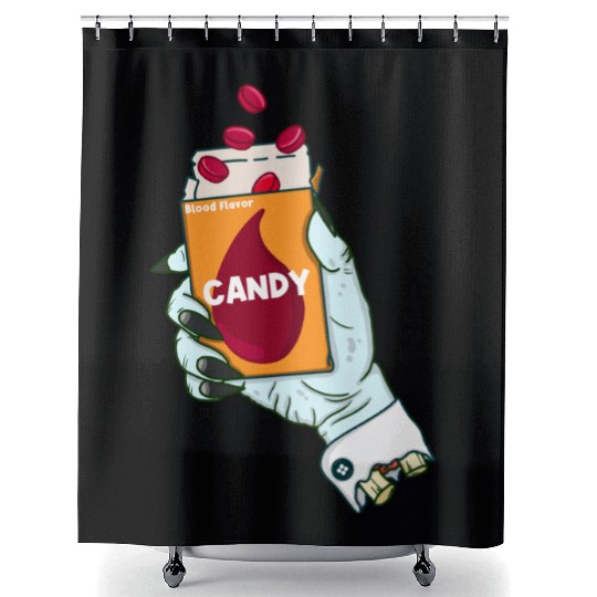 Vampire Candy Shower Curtains