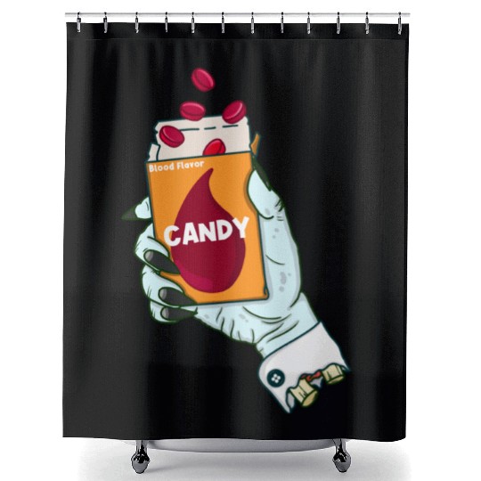 Vampire Candy Shower Curtains