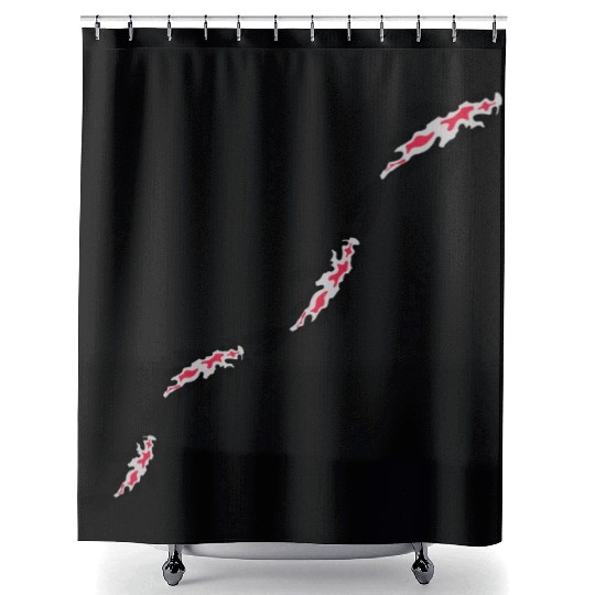 many koi fish nishikigoi Shower Curtains
