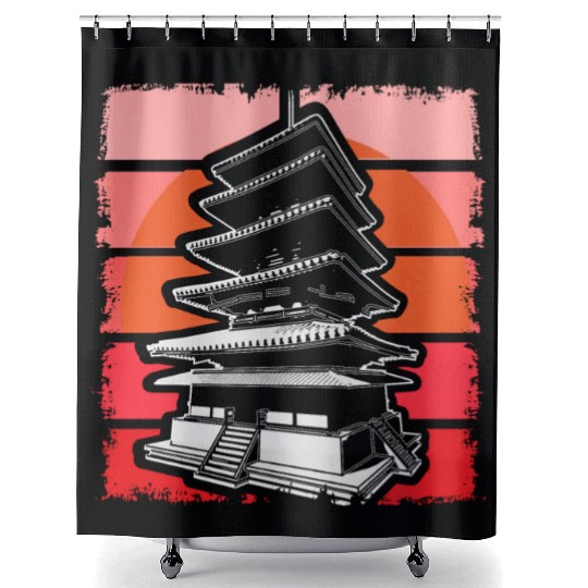 Japan Bonsai Proud Gift Idea Shower Curtains