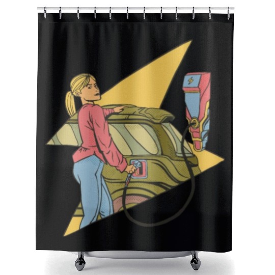 Strong independent woman Strong independent woman Shower Curtains