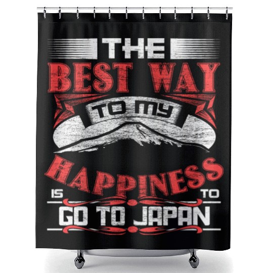 Japan Senpai Japanese Shower Curtains