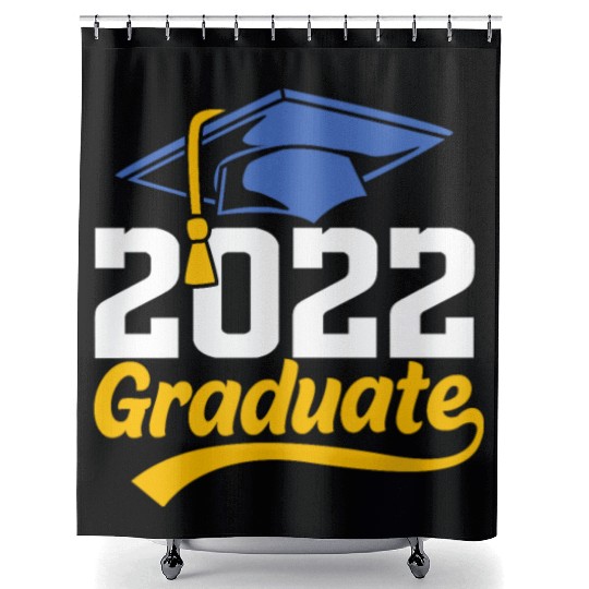 Senior High School 2022 Graduate Shower Curtains
