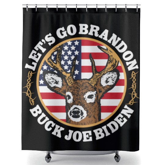 Buck Joe Biden Shower Curtains
