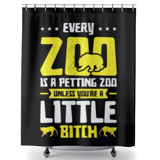 Zookeeper Petting Wildlife Zookeeping Nature Shower Curtains
