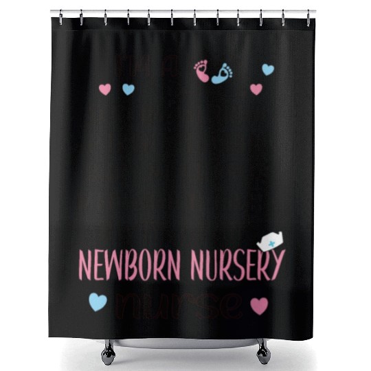 Newborn Nursery Nurse Newborn Nursery Nursing Gift Shower Curtains