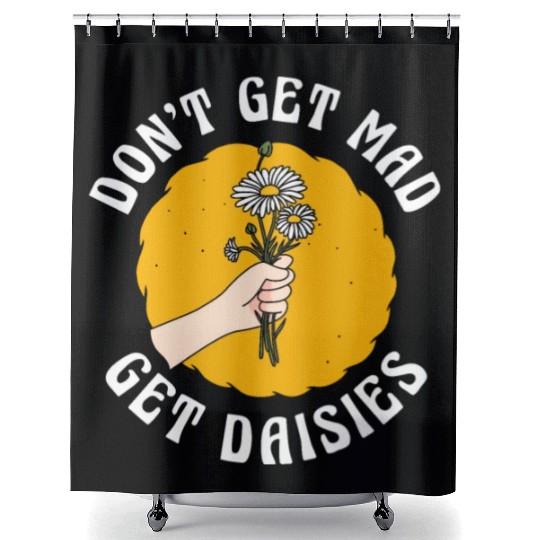 Daisy Garden Gardening Gardener Shower Curtains