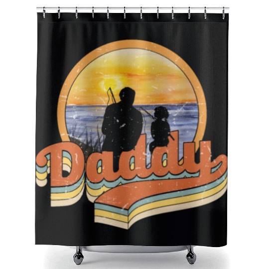 Like Fishing Daddy Shower Curtains