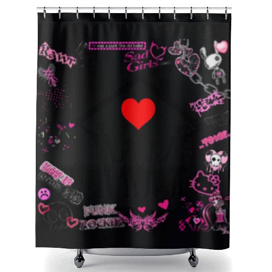 family love forever Shower Curtains