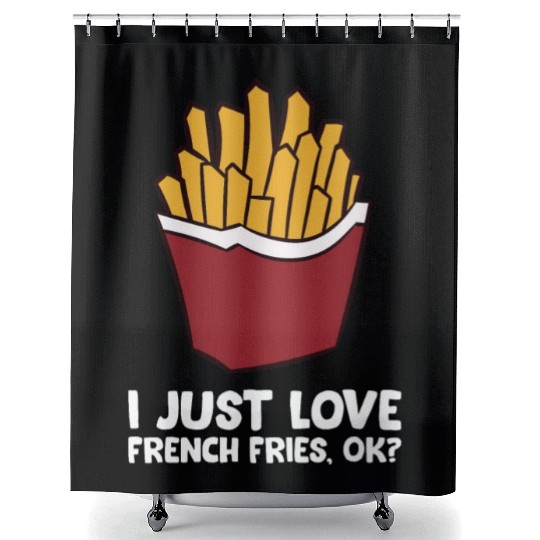Fries - I just love french fries, ok? Shower Curtains