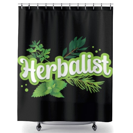 Herbalist Herbs Herb Gardening Herbalism Shower Curtains