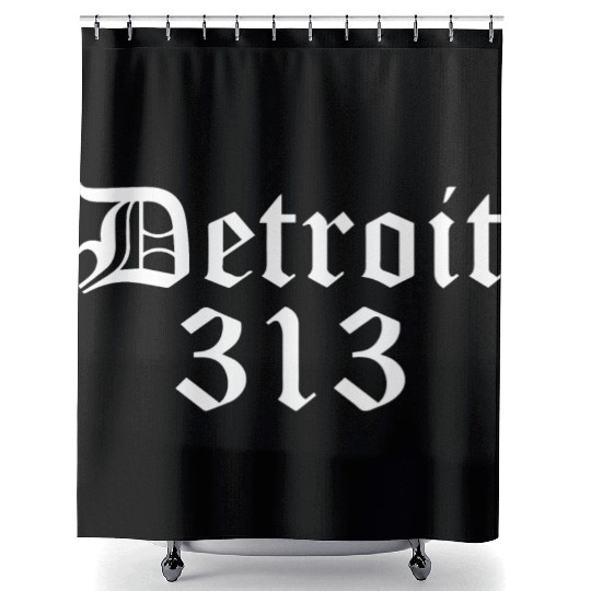 Detroit Michigan 33 Shower Curtains
