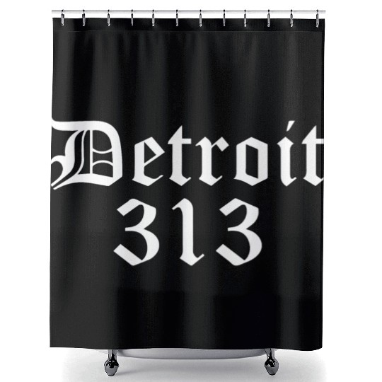 Detroit Michigan 33 Shower Curtains