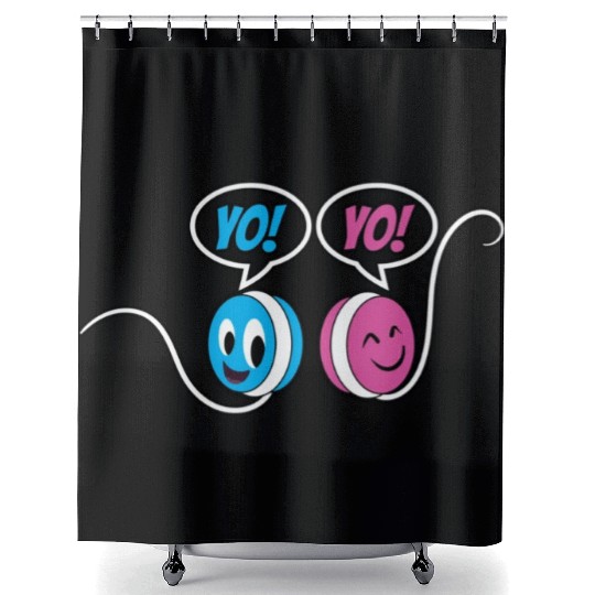 Yoyo Spanish Teacher Gift Yo Yo Shower Curtains