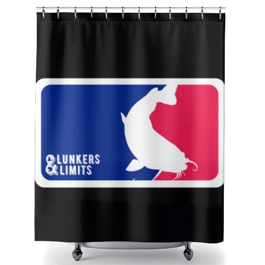 Major League Catfish Shower Curtains