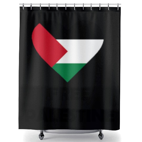 free palestine Shower Curtains
