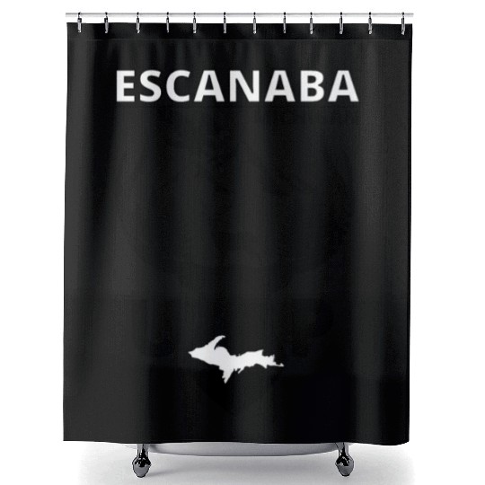 Escanaba Michigan Upper Peninsula Shower Curtains