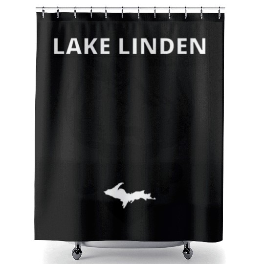 Lake Linden Michigan Upper Peninsula Shower Curtains