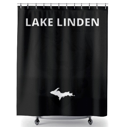 Lake Linden Michigan Upper Peninsula Shower Curtains