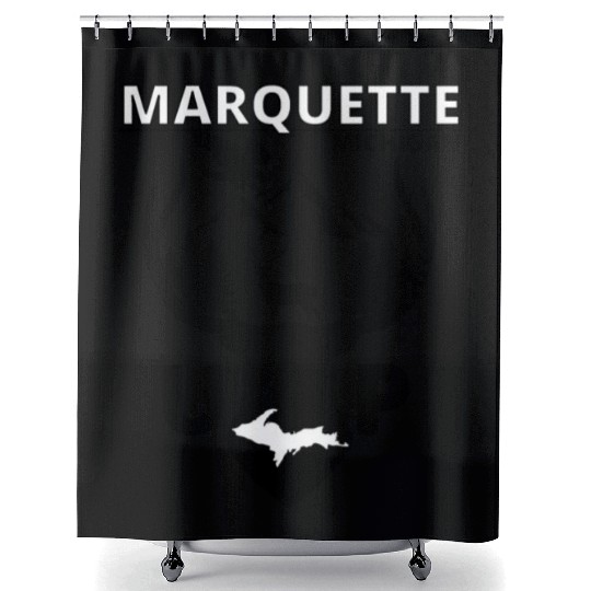 Marquette Michigan Upper Peninsula Shower Curtains
