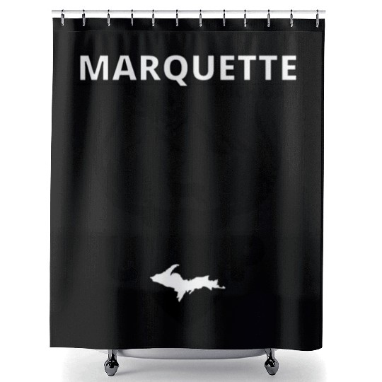 Marquette Michigan Upper Peninsula Shower Curtains