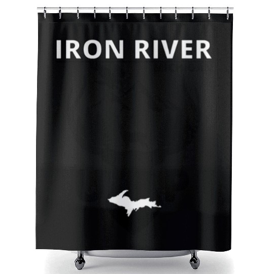 Iron River Michigan Upper Peninsula Shower Curtains