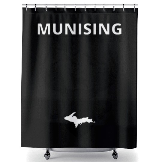 Munising Michigan Upper Peninsula Shower Curtains