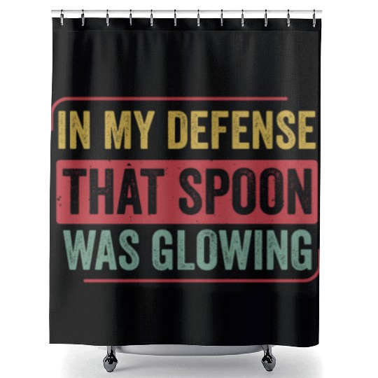 Chemistry Spoon Science Chemist Funny Laboratory Shower Curtains