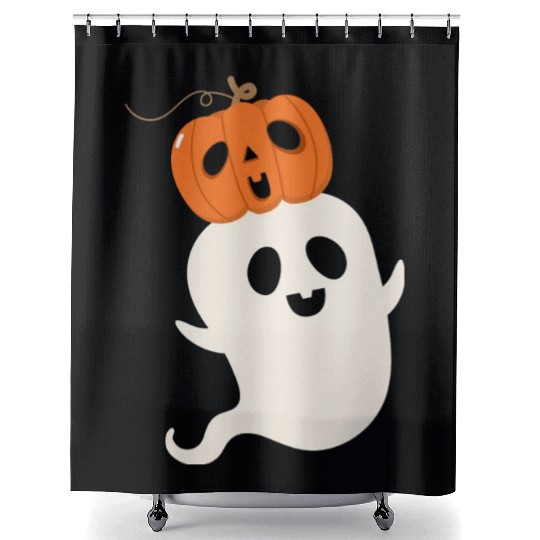 Pumpkin Halloween Shower Curtains