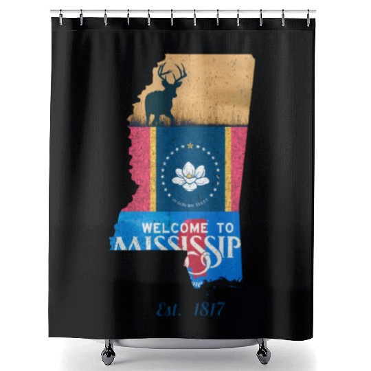 Mississippi Shower Curtains