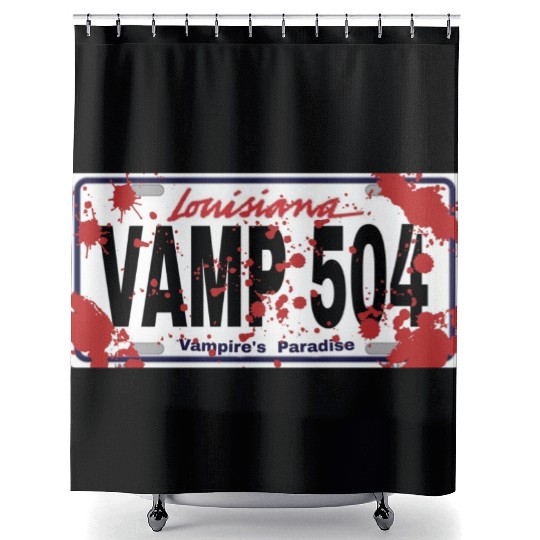 Vamp 504 Louisiana Vampire's Paradise Shower Curtains