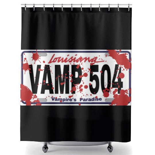 Vamp 504 Louisiana Vampire's Paradise Shower Curtains