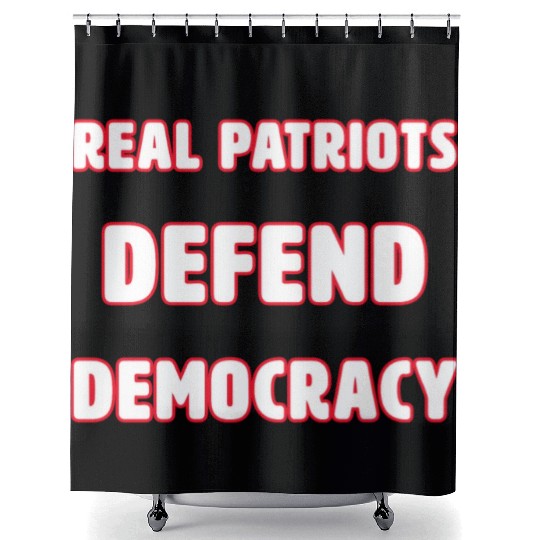 DEMOCRACY 2 Shower Curtains