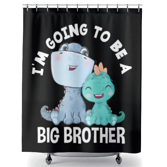 First Time Brother Child Son Offspring Shower Curtains