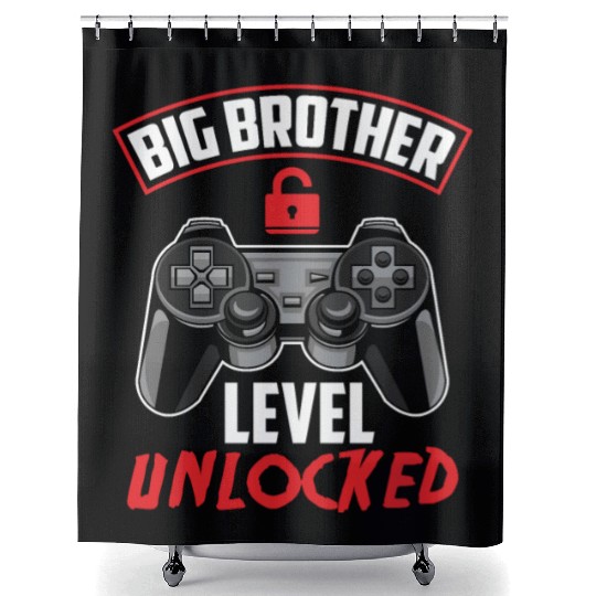 Gamer Offspring Brother Son Nephew Gift Shower Curtains
