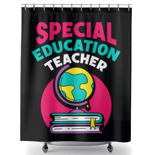 Special Education Teacher Sped Awareness Cute Shower Curtains