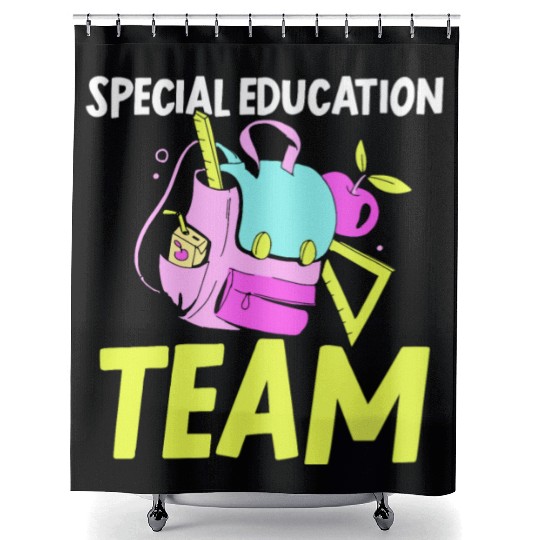 Special Education Team Sped Teacher Awareness Shower Curtains