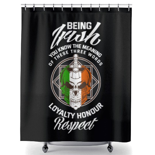 Irish Ireland St.Patricks Day Gift Shower Curtains