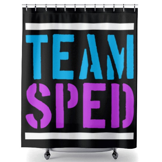 Special Education Teacher Team Sped Shower Curtains