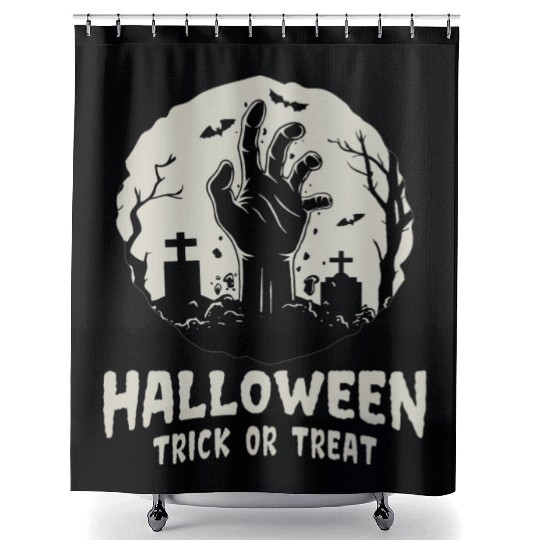Halloween Trick or Treat Shower Curtains