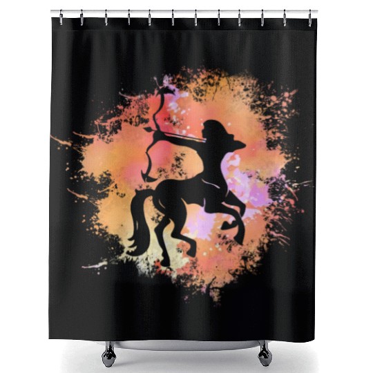 Sagittarius Zodiac Shower Curtains