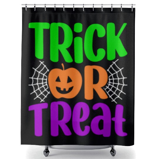 Trick Or Treat Shower Curtains