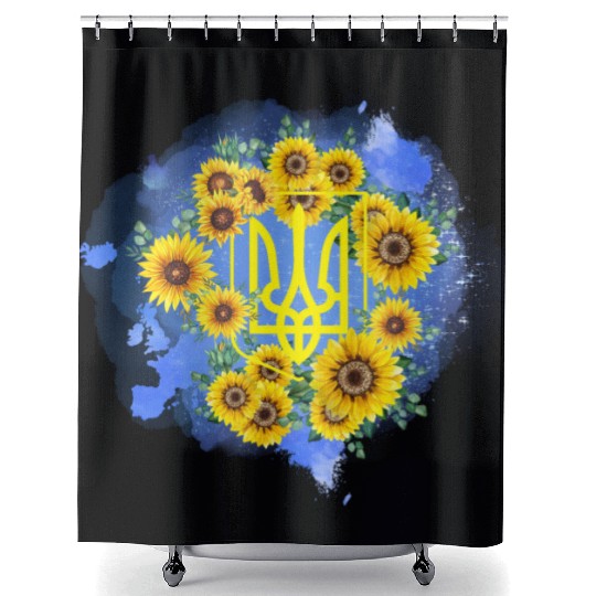 Support Ukraine Shower Curtains